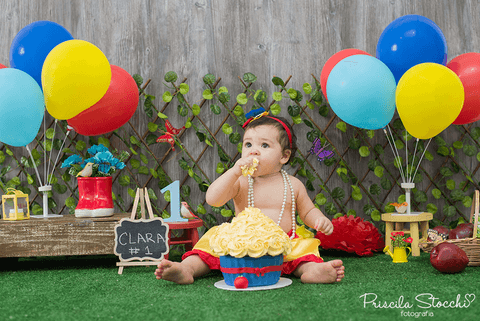 Smash the Cake Branca de Neve Estúdio São Paulo SP'