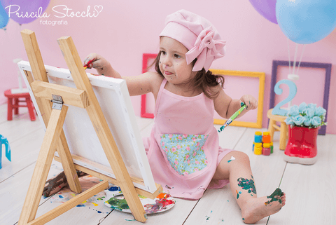 Smash the Paint Ensaio com Tinta 2 anos Estúdio São Paulo SP'