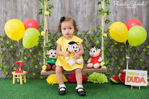 Ensaio Fotográfico Smash the Fruit Magali Turma da Mônica Estúdio São Paulo SP'