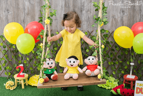 Ensaio Fotográfico Smash the Fruit Magali Turma da Mônica Estúdio São Paulo SP'