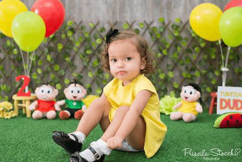 Ensaio Fotográfico Smash the Fruit Magali Turma da Mônica Estúdio São Paulo SP'