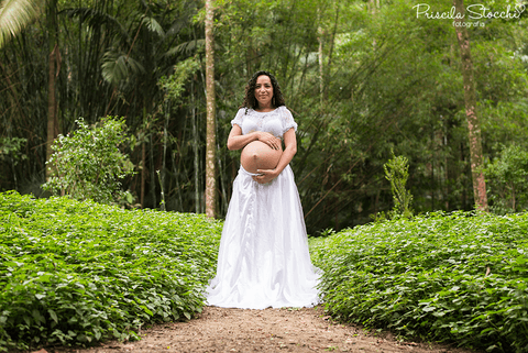 Ensaio Fotográfico Externo Gestante Parque Burle Marx São Paulo'
