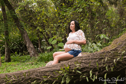 Ensaio Fotográfico Externo Gestante Parque Burle Marx São Paulo'