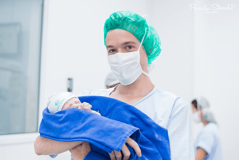 Cobertura Fotográfica Parto Hospital Santa Joana São Paulo SP'