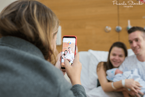 Cobertura Fotográfica Parto Hospital Santa Joana São Paulo SP'