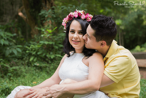 Ensaio Fotográfico Externo Casal Pré Wedding Parque Burle Marx SP'