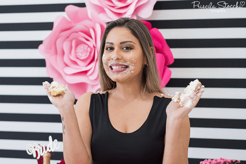 Smash the Cake Adulto Adult Cake Smash Noiva São Paulo SP'