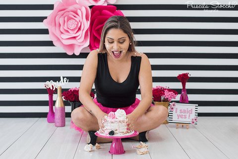 Smash the Cake Adulto Adult Cake Smash Noiva São Paulo SP'