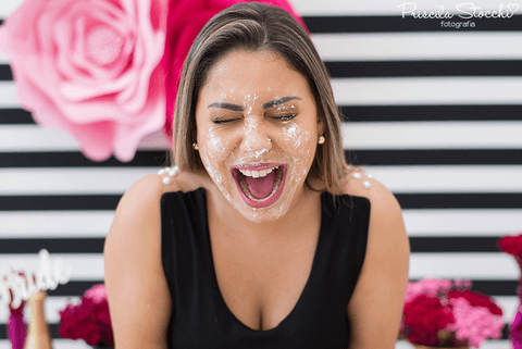 Smash the Cake Adulto Adult Cake Smash Noiva São Paulo SP'