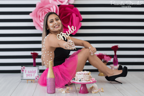 Smash the Cake Adulto Adult Cake Smash Noiva São Paulo SP'