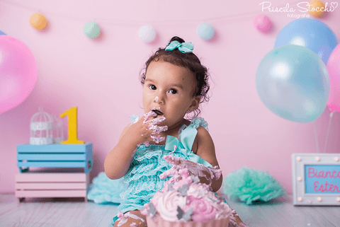 Smash the Cake Menina Delicado Candy Color São Paulo SP'