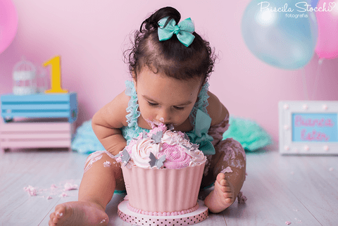 Smash the Cake Menina Delicado Candy Color São Paulo SP'