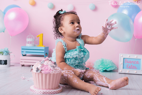 Smash the Cake Menina Delicado Candy Color São Paulo SP'