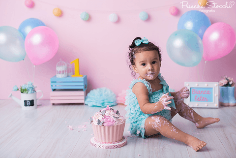 Smash the Cake Menina Delicado Candy Color São Paulo SP'