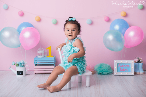 Smash the Cake Menina Delicado Candy Color São Paulo SP'