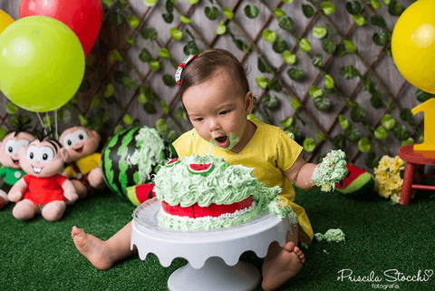 Smash the Cake Magali Turma da Monica Estúdio SP '