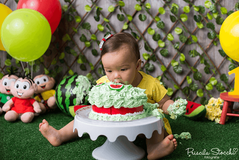 Smash the Cake Magali Turma da Monica Estúdio SP '