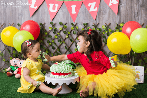 Smash the Cake Magali Turma da Monica Estúdio SP '