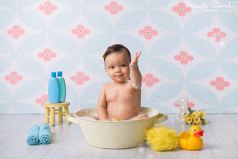 Smash the Cake Magali Turma da Monica Hora do Banho Estúdio SP '