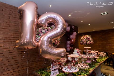 decoraçao para festa 12 anos'