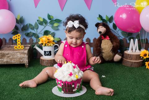 Smash the Cake Masha e o Urso São Paulo Zona Sul SP'