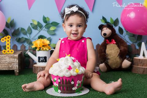 Ensaio 1 ano Masha e o Urso Zona Sul SP'