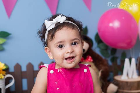Ensaio 1 aninho Smash the Cake Masha e o Urso Zona Sul SP'