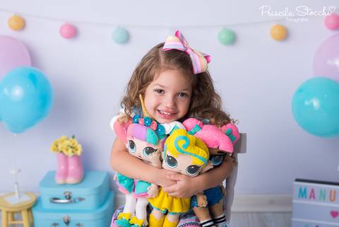 Ensaio Infantil LOL Surprise'