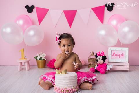 Smash the Cake SP São Paulo Zona Sul Minnie Rosa'