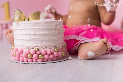 Smash the Cake SP Zona Sul Minnie Rosa'