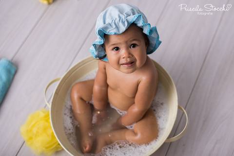 Smash the Cake SP Zona Sul Hora do Banho Splash the Baby'