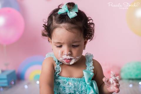 Smash the Cake Menina SP Zona Sul Candy Colors Delicado'