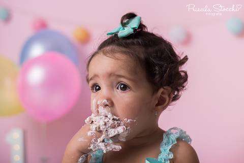 Smash the Cake Menina SP Zona Sul Candy Colors'