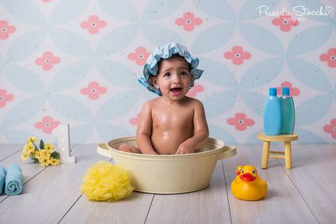 Smash the Cake SP Zona Sul Hora do Banho Splash the Baby'