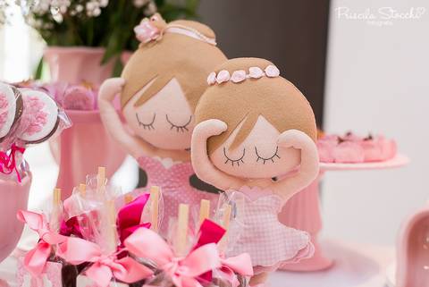 Fotografia Festa Infantil Mesa Decorada Bailarina São Paulo Zona Sul'