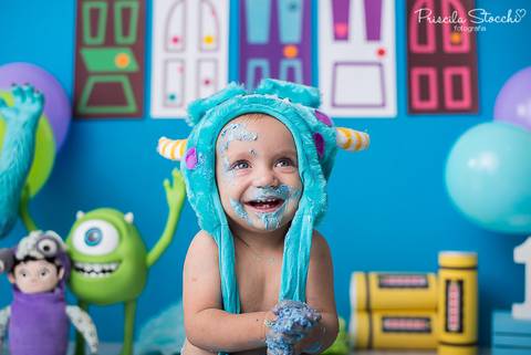 Smash the Cake Monstros S.A. São Paulo Zona Sul Ensaio 1 ano'