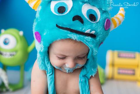 Smash the Cake Monstros S.A. São Paulo Zona Sul Ensaio 1 ano'