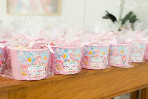 Fotografia Festa Infantil São Paulo Zona Sul Decoração Circo Rosa'