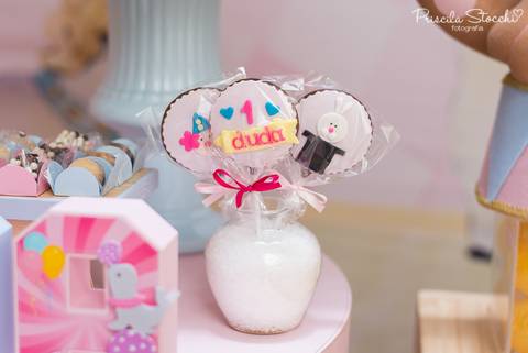 Fotografia Festa Infantil São Paulo Zona Sul Decoração Circo Rosa'