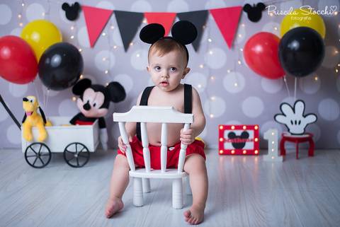 Smash the Cake Mickey'