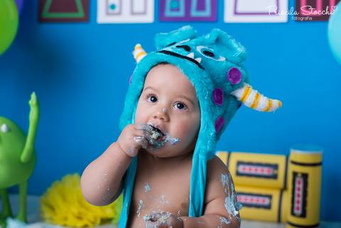 Ensaio 1 aninho Monstros SA SP São Paulo Sulley Mike Boo'