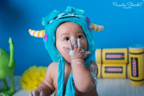 Ensaio 1 ano Monstros SA SP São Paulo Sulley Mike Boo'