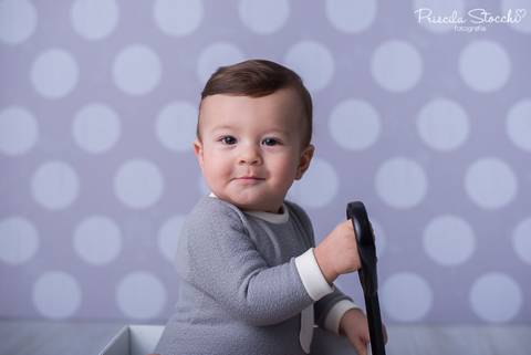 Fotos Bebê 9 meses Estúdio'