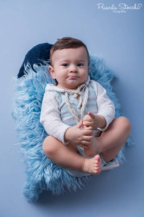 Ensaio Fotografico Bebê 9 meses Estúdio Zona Sul SP'