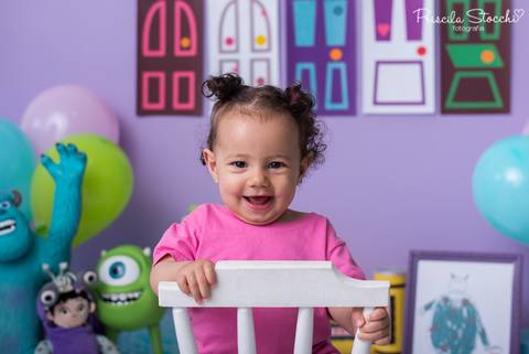 Smash the Cake Monstros SA Boo 1 aninho '