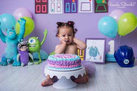 Smash the Cake Monstros SA Boo 1 aninho SP'