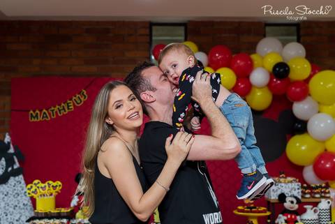 Cobertura Fotográfica Festa 1 ano Mickey SP'