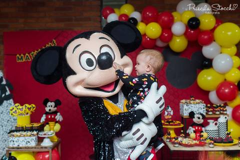 Cobertura Fotográfica Festa Infantil Personagem Mickey SP Zona Sul'