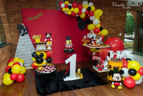 Decoração Festa Infantil Mickey'