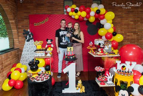 Decoração Lembrancinha Festa Infantil Mickey SP'